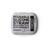 Reusable Silicone Straw with Travel Tin
