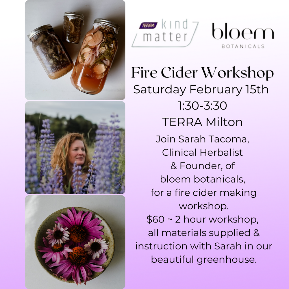 Fire Cider Workshop w/ Bloem Botanicals