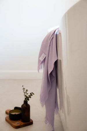 Oversized Turkish Towel - Bamboo