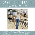 Kind Matter Grand Opening Event at TERRA (Milton, Burlington, Hamilton, & Waterdown)