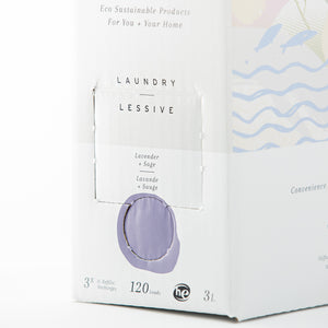3L Lavender + Sage Laundry Liquid Refill Box