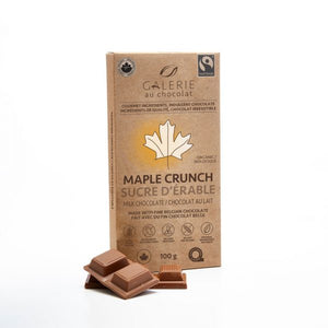 
                
                    Load image into Gallery viewer, Fairtrade Chocolate - Milk Chocolate Maple Crunch
                
            