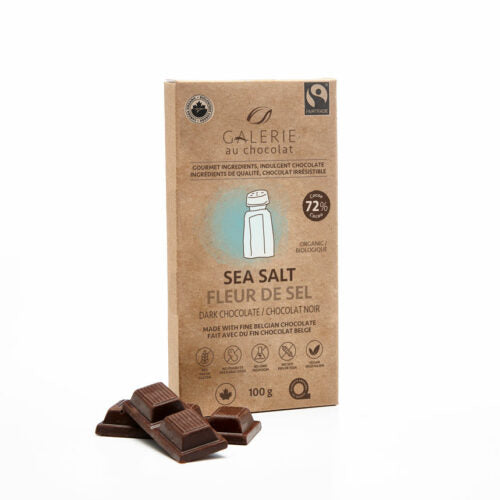 Fairtrade Chocolate - Dark Chocolate Sea Salt
