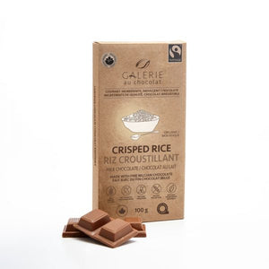 Fairtrade Chocolate - Milk Chocolate Crisped Rice