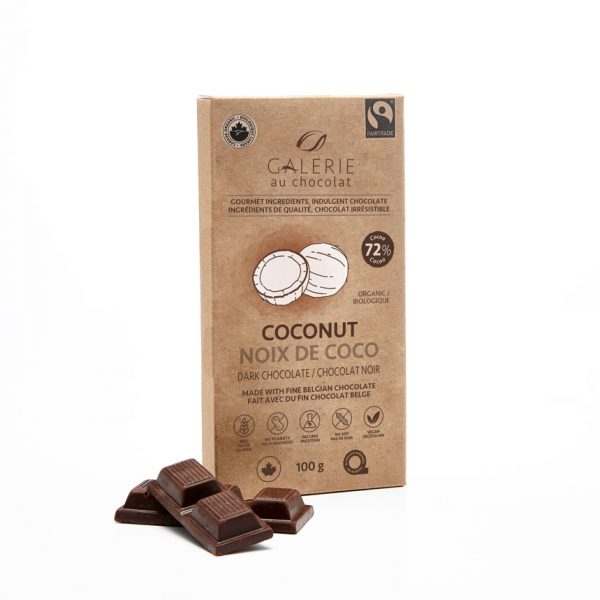 Fairtrade Chocolate - Dark Chocolate Coconut
