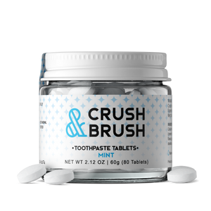 Crush & Brush Mint Toothpaste Tablets (60g x 75 tablets)