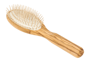 
                
                    Load image into Gallery viewer, Olive Wood Hairbrush
                
            
