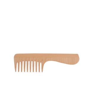 
                
                    Load image into Gallery viewer, Wide Tooth Comb with Handle
                
            