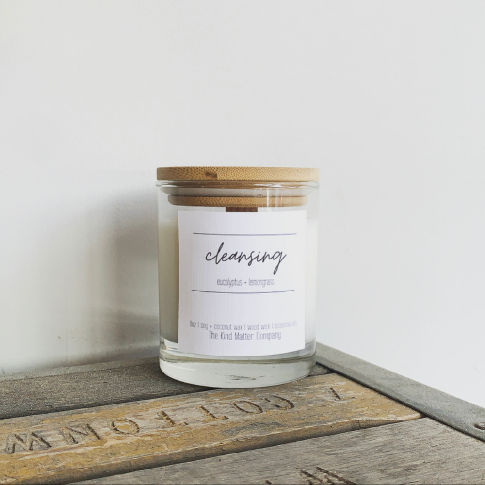 Coconut/Soy Wax Candle - Cleansing