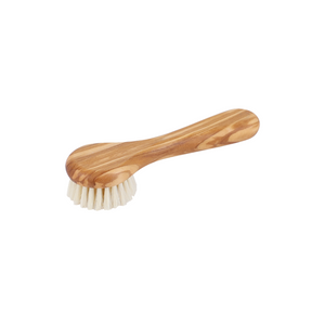 Olive Wood Face Brush - Vegan/Plastic-free Bristles
