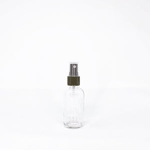Fine Mist Spray Bottle - Clear Glass