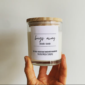
                
                    Load image into Gallery viewer, Coconut/Soy Wax Candle - Bugs Away
                
            